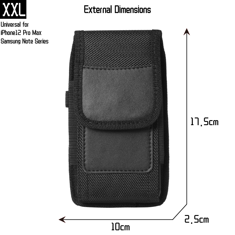 Belt Loop & Clip Waist Phone Bag Fanny Pack With