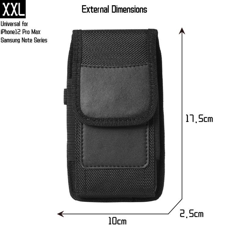 Belt Loop & Clip Waist Phone Bag Fanny Pack With