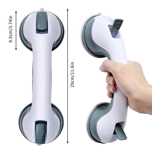 Safety Grab Bar Strong Suction Grip Bathroom Shower Handle Removable-Shower Bathroom Grab Safety Bar Suction Cup-Keep Melbourne Marvellous Official Store