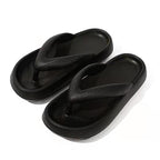 Thick Beach Thongs Bindii Proof Flip Flops 4.5cm Chunky Cloud-Soft