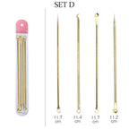 Blackhead Pimples 4pcs Stainless Steel Tools Set How To Pop Pimples Professional Kit