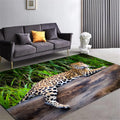 Jungle Cat Carpets Mats Leopard Tiger Print Rugs