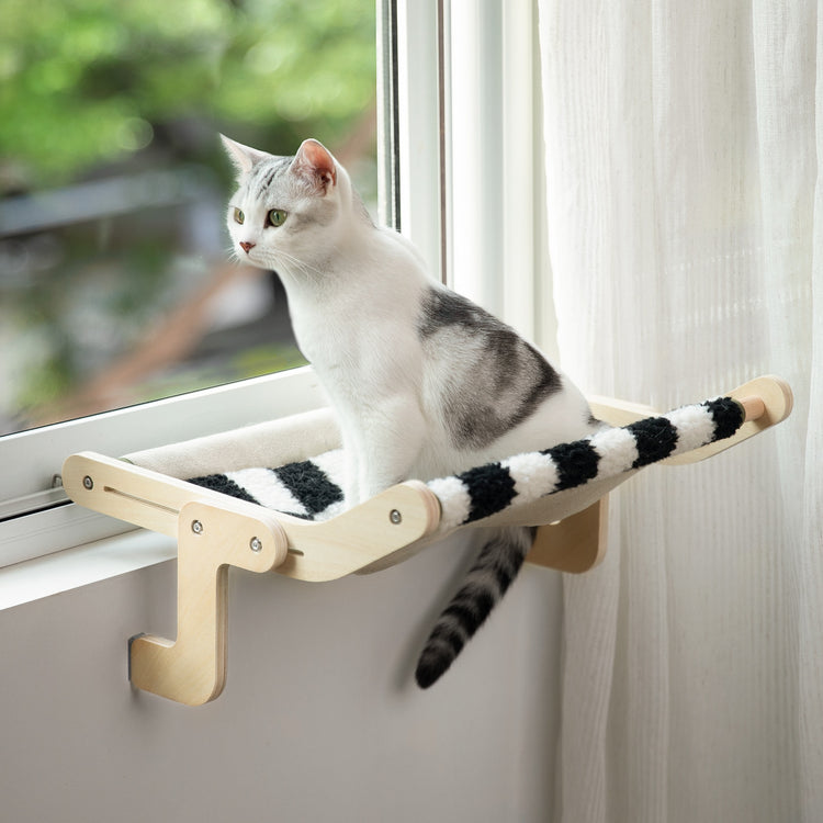 Cat Hanging Bed Perch Window Viewing Shelf For Cats