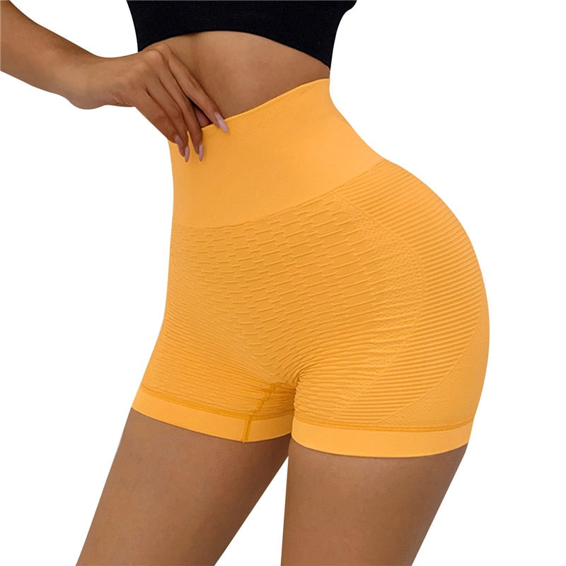 Bicycle Shorts Sports Yoga Pilates Fitness Push-Up Activewear Pants Women's