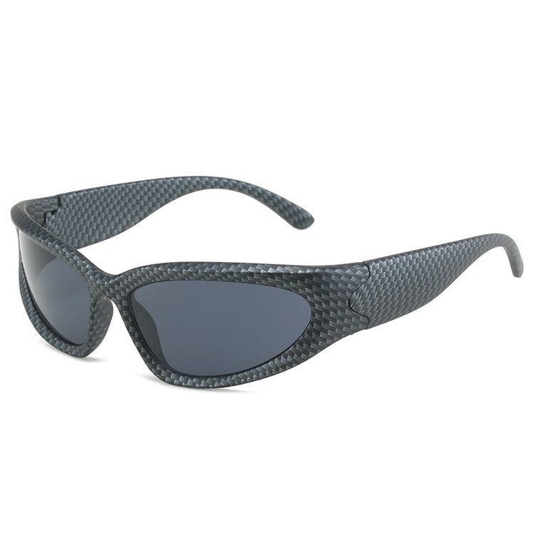 Punk-Style Sports Wrap-Around Unisex Sunglasses Full Cover Shades