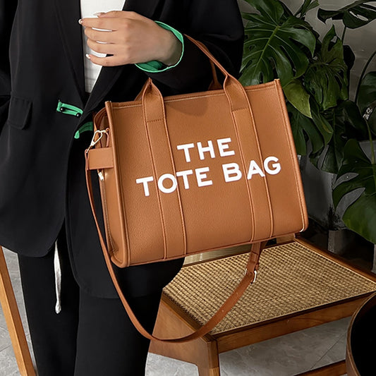 "THE TOTE BAG" Classic Logo Crossbody Women's Brand Handbag