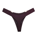 Women's Sports Briefs V-Shaped Decoration Low-Waist Underwear