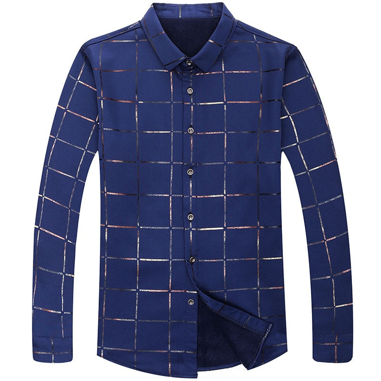 Dress Shirt Wrinkle-Resistant Men's Button-Up