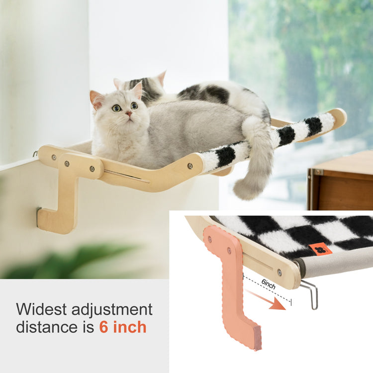 Cat Hanging Bed Perch Window Viewing Shelf For Cats