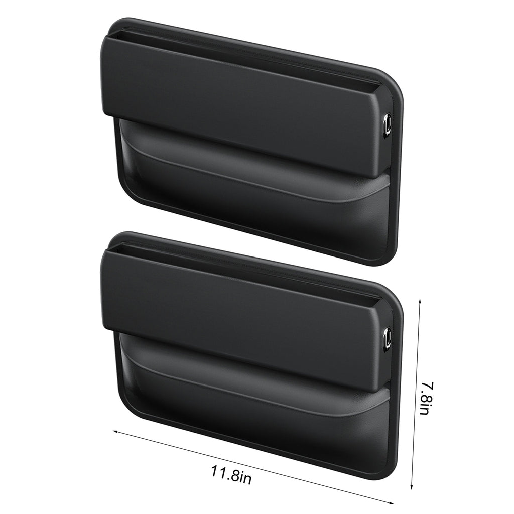 Car Organiser Caddy Seat Gap Cup Holder and Phone Cable Slot