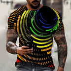 Men's T-shirt Funky Tech Swirl - Various Designs