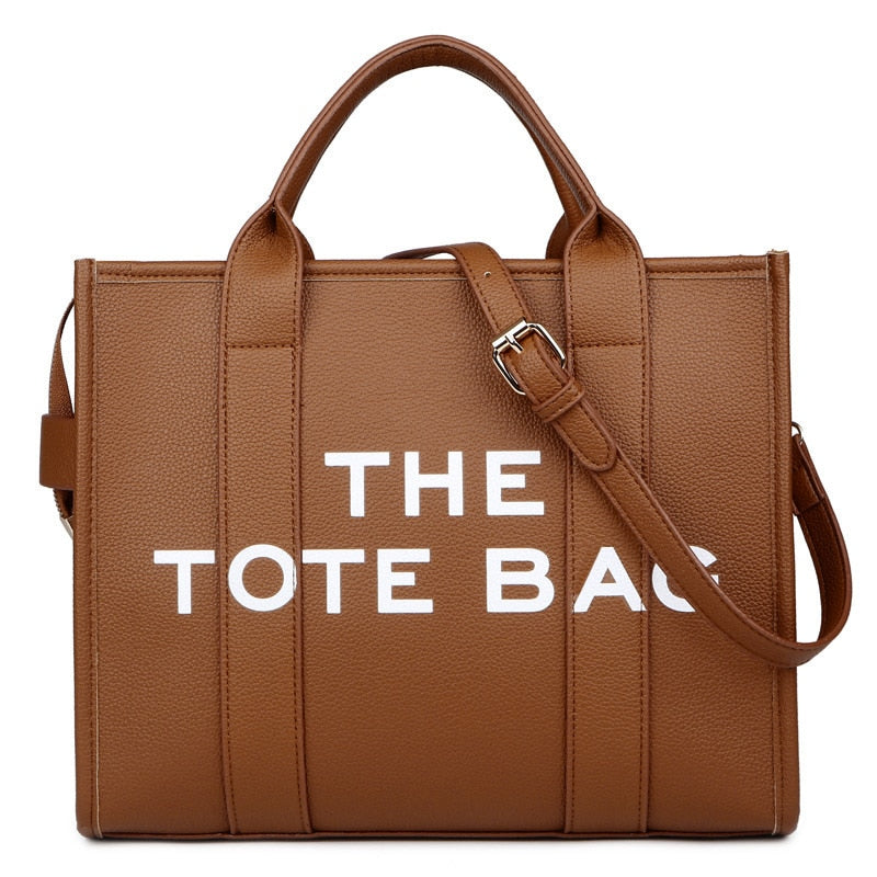 "THE TOTE BAG" Classic Logo Crossbody Women's Brand Handbag