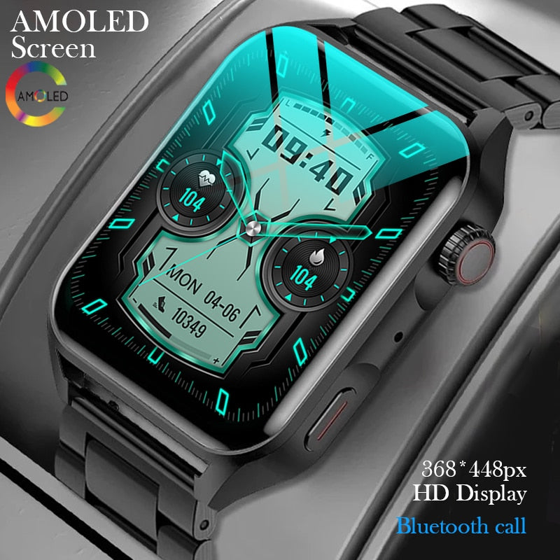 Smart Watch Ultra-Thin AMOLED Split-Screen Always-on HD Display