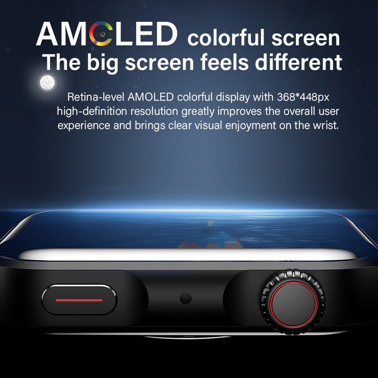 Smart Watch Ultra-Thin AMOLED Split-Screen Always-on HD Display