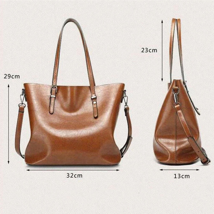 Big Bucket Bag Tote Large-Capacity Cross-Shoulder Handbag Women's