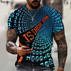 Men's T-shirt Funky Tech Swirl - Various Designs