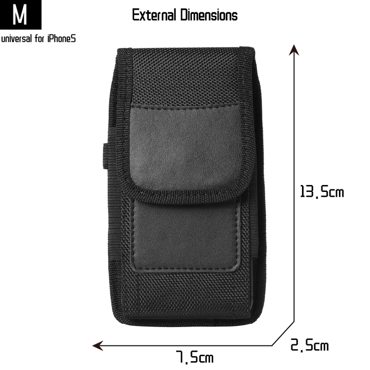 Belt Loop & Clip Waist Phone Bag Fanny Pack With