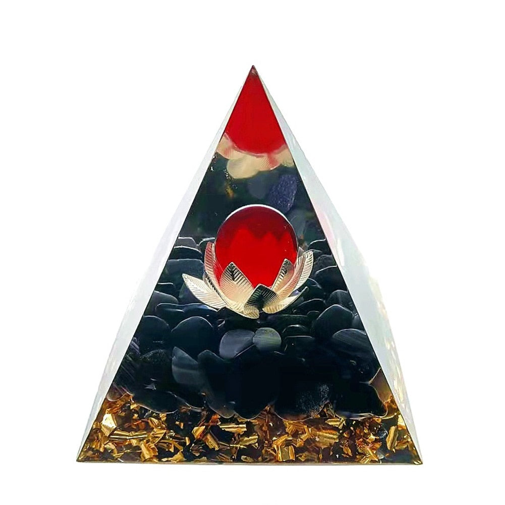 Pyramid Consciousness Power Magic Energy Orgone Crystals Good Luck Charm