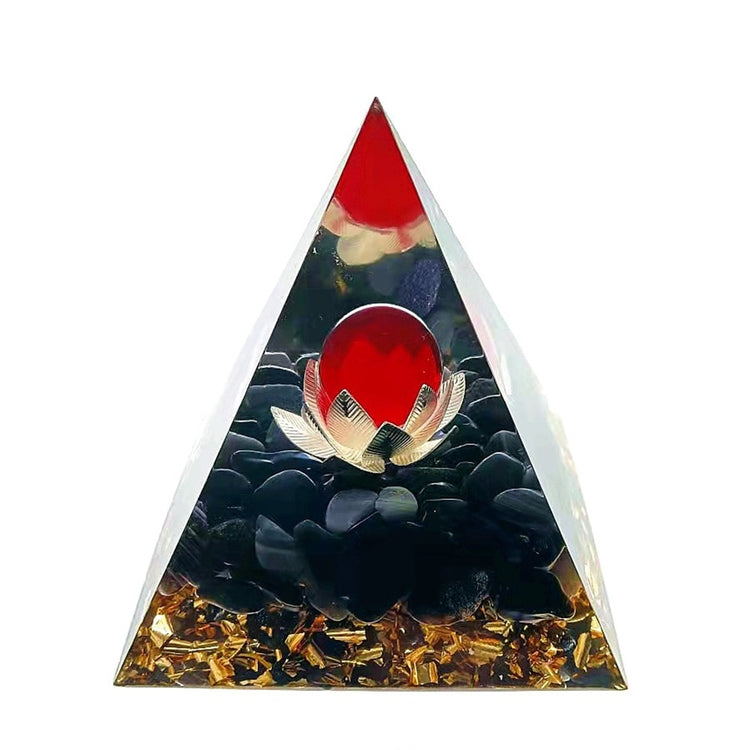 Pyramid Power Magic Orgone Energy Orgonite Meditation & Healing Crystals Reiki Chakra Good Luck Charm