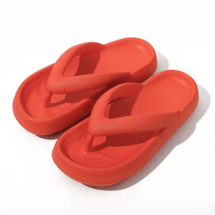 Cloud-Soft Thick Flip-Flops Beach Thongs Chunky Summer Shoes 4.5cm