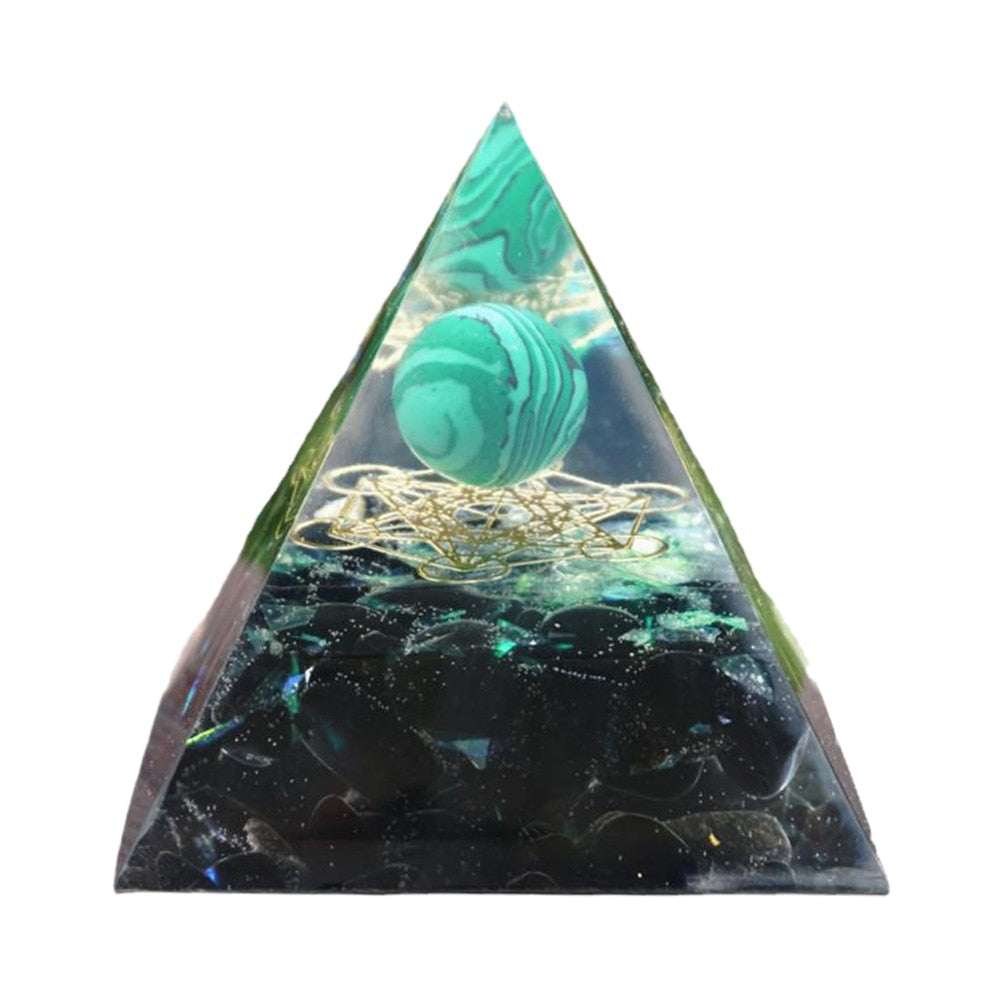 Pyramid Consciousness Power Magic Energy Orgone Crystals Good Luck Charm