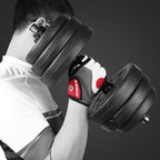 Cycling Gym Workout Half-finger Gloves With Shock-Absorbing Gel Palm Pads