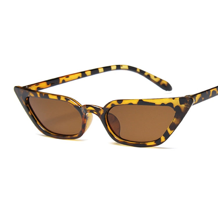 Slimline Cat Eye Hollywood Movie Star Sunglasses