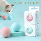 Cat Toy Self-Moving Zig-Zag Ball For Bored Cats To Play