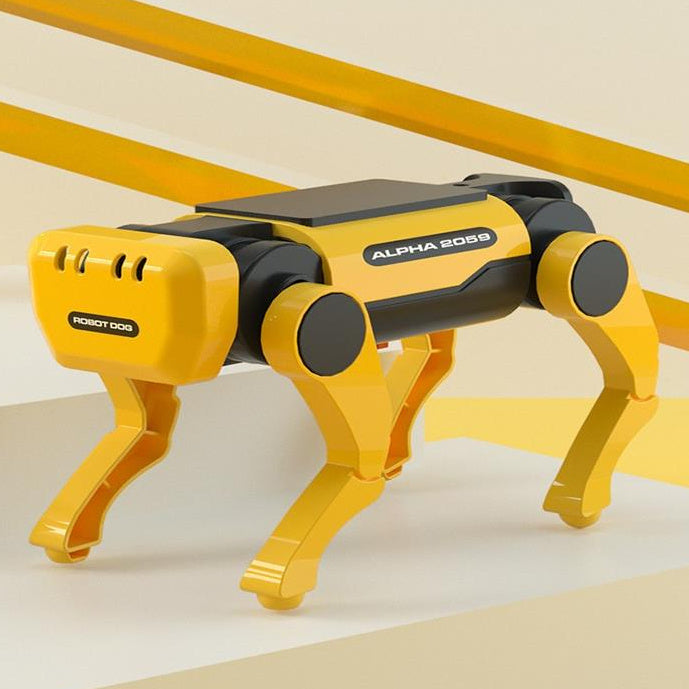 Kids Robot Solar Bionic Dog Science Tech Educational DIY Assembly Toy