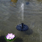 Solar Powered Floating Water Fountain 2.5W Bird Bath Garden Pond Decoration