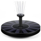 Solar Powered Floating Water Fountain 2.5W Bird Bath Garden Pond Decoration