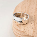 Motivation Silver Rings - Make A Wish / This Too Shall Pass / Soulmates
