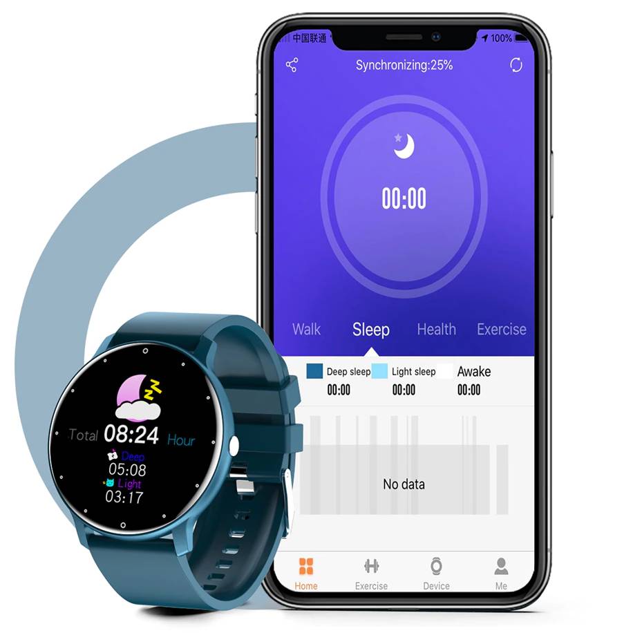 Smart Watch Sports Fitness Tracker Touchscreen For Android & iOS Phones