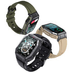 Tradies Durable Outdoors Smart Watch Sports Activity Data Monitoring with Bluetooth