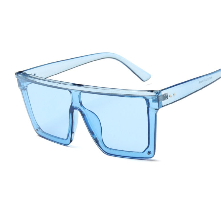 Square Frame Oversized Large Unisex Sunglasses