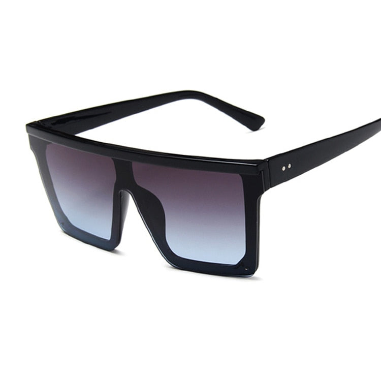 Square Frame Oversized Large Unisex Sunglasses