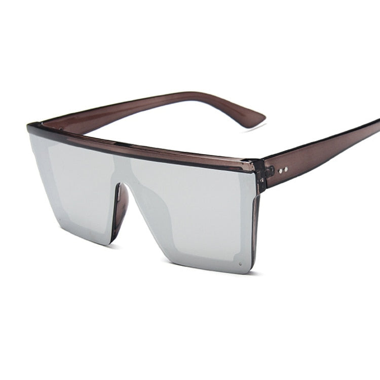 Square Frame Oversized Large Unisex Sunglasses