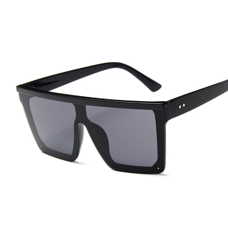 Square Frame Oversized Large Unisex Sunglasses