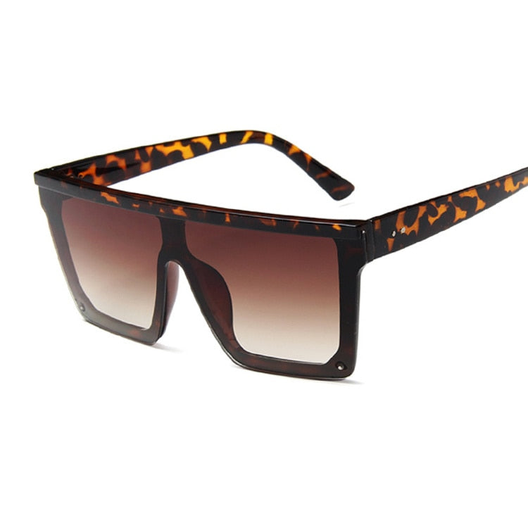 Square Frame Oversized Large Unisex Sunglasses