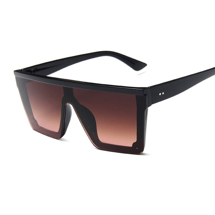 Square Frame Oversized Large Unisex Sunglasses