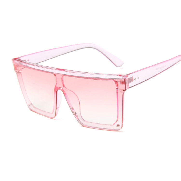 Square Frame Oversized Large Unisex Sunglasses