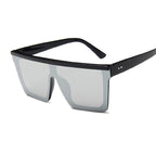 Square Frame Oversized Large Unisex Sunglasses