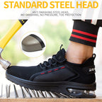 Safety Sneakers Steel Capped Work PPE Breathable Lightweight Shoes