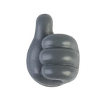 Storage Hooks Thumbs Up Rubber - Phone Cords Keys Sunglasses Holder