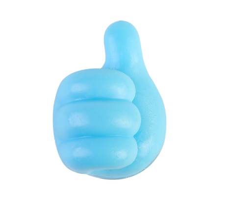 Storage Hooks Thumbs Up Rubber - Phone Cords Keys Sunglasses Holder