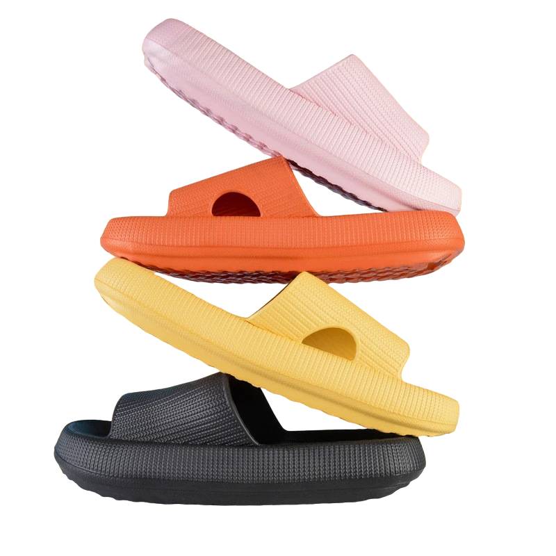Soft Cloud Slides 4cm Thick Home Mules Shoes