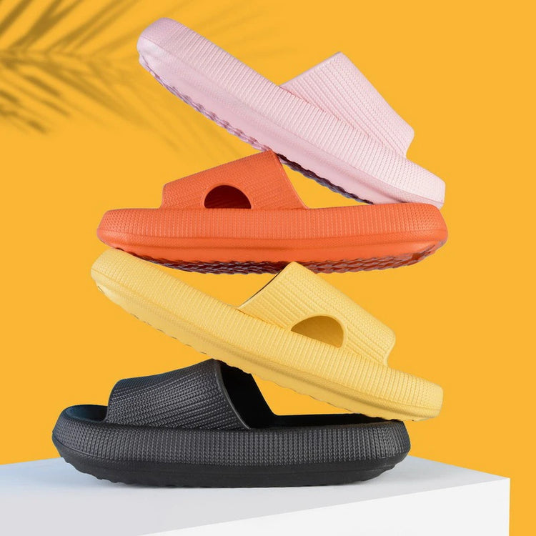 Super-Soft Cloud Slides / House Slippers / Mules / Comfortable Bathroom Home Shoes