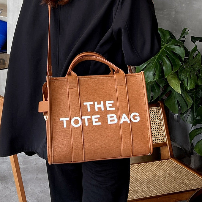 "THE TOTE BAG" Classic Logo Crossbody Women's Brand Handbag