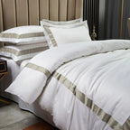 Hotel Quality Bedding Set "The Ambassador" 1000TC Luxury Egyptian Cotton Sheets Quilt Cover Queen King