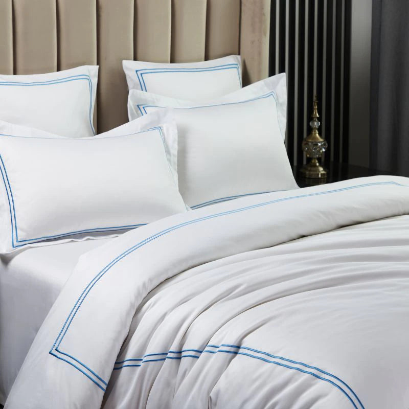 Hotel Quality Bedding Set "The Ambassador" 1000TC Luxury Egyptian Cotton Sheets Quilt Cover Queen King